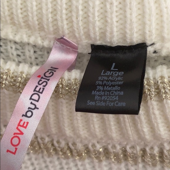 Love by Design Long Sleeve Stripe Pullover - Picture 7 of 7